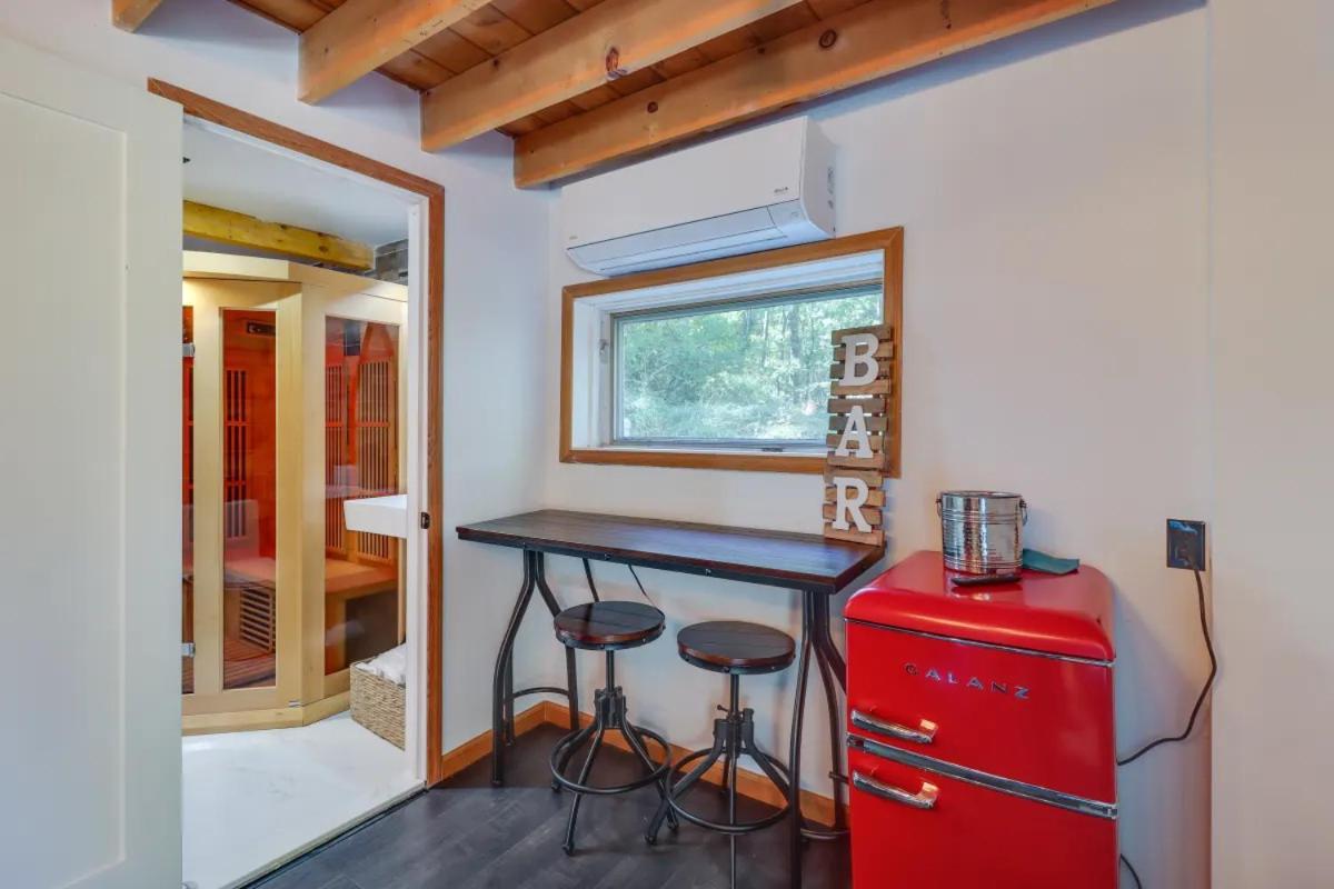 Ferienhaus Pocono Getaway A Frame W/ Hot Tub Sauna East Stroudsburg