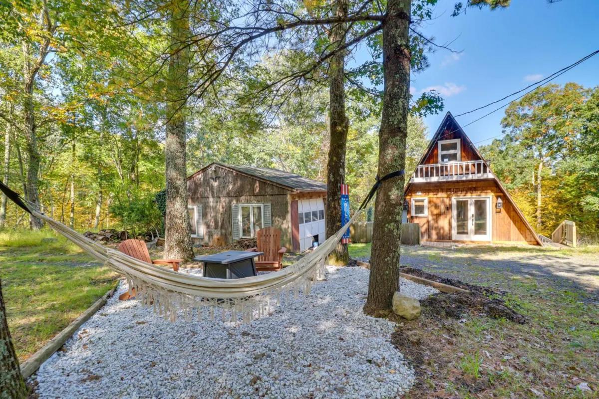 Pocono Getaway A Frame W/ Hot Tub Sauna *
